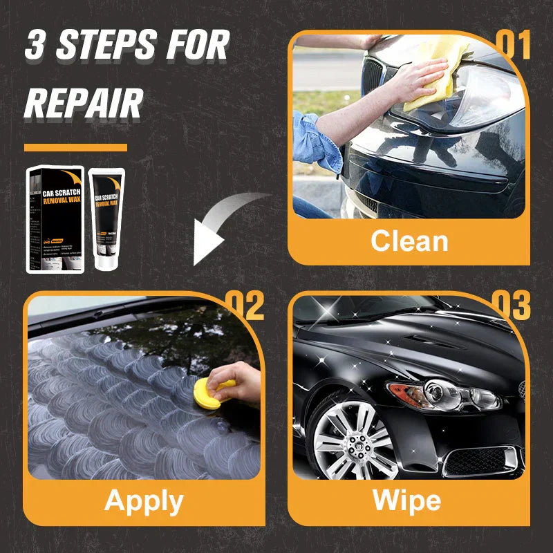 🔥BUY 1 GET 1 FREE 🚗✨Car Scratch Repair Paste – Easy Application, Quick Drying & Invisible Finish🔧
