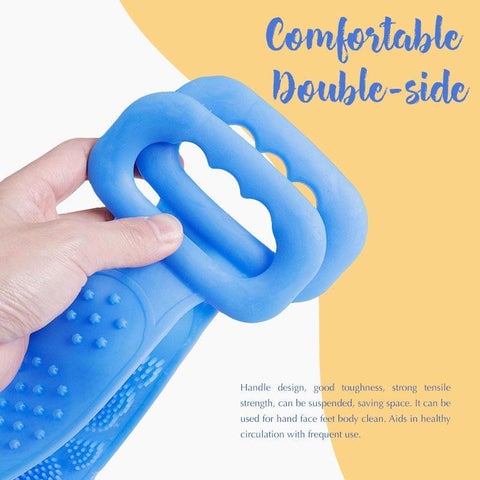 🔥Hot Sale 50% OFF🔥 Throw Away the Moldy Loofah! Silicone Body Cleansing Brush – No Bacteria Trap, Dries in Minutes 🚿