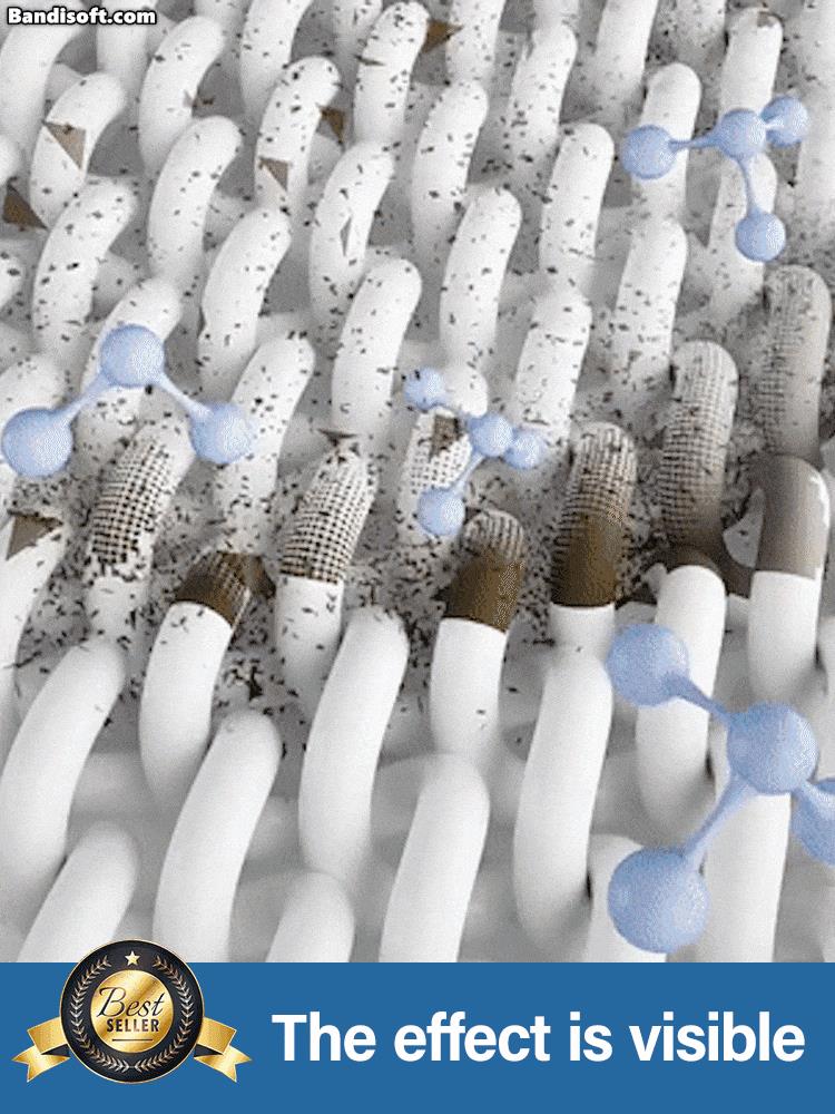 🔥Hot Sale 50% OFF!!⚡50K+ SOLD!💕Water-Free Foam Shoe Cleaner with Shoe Brush and Shoe Cloth