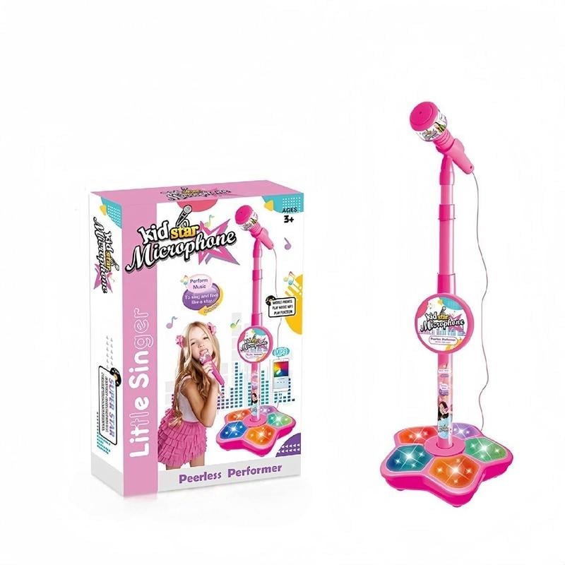 🎅LAST DAY SALE 52% OFF!!🌲Microphone Toy, Karaoke Machine Toy with Light