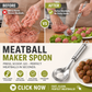 🥳HOT SALE🥳💞10K+ SOLD! Meatball Spoon – From £5.99! Non-stick, scoop & drain – perfect gift. Mess-free cooking – grab yours! ✅