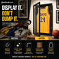 🔥Last Day Sale 60% OFF⏰🖼️👕Wooden Jersey Display Frame with Magnetic Door🎁