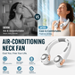 🥳2026 HOT SALE🥳💞50K+ SOLD!🍃 Neck Air Conditioner Fan – Ultra‑quiet, 360° rotating, 3 speeds. Hands‑free cooling, long battery. Summer essential! 😎🌬️