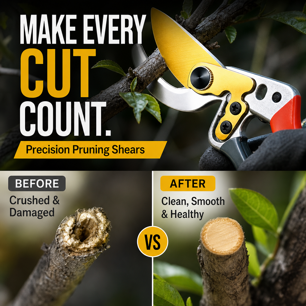 🔥Prune Cleanly Instantly! SK5 Heavy-Duty Garden Pruning Shears