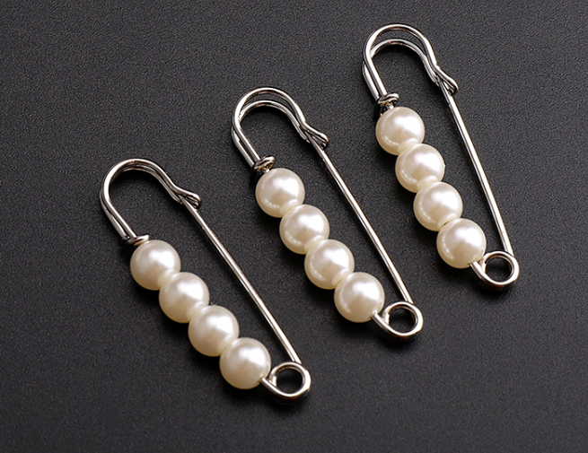 ✨ Buy 1 Get 1 FREE Pearl Corset Brooch | Elegant Waist & Collar Fashion Pin