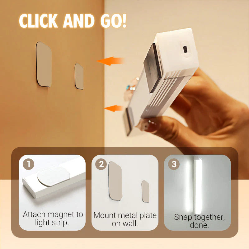 🔥2025 Hot Sale 49% Off🔥LED Smart Magnetic Human Body Sensor Light