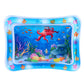 😻Water mat for pet– interactive toy with floating fish + cooling summer mat