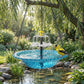 🐦2026 NEW ARRIVALS - 60% OFF🔥💐Solar Cascade Hanging Bird Bath Fountain