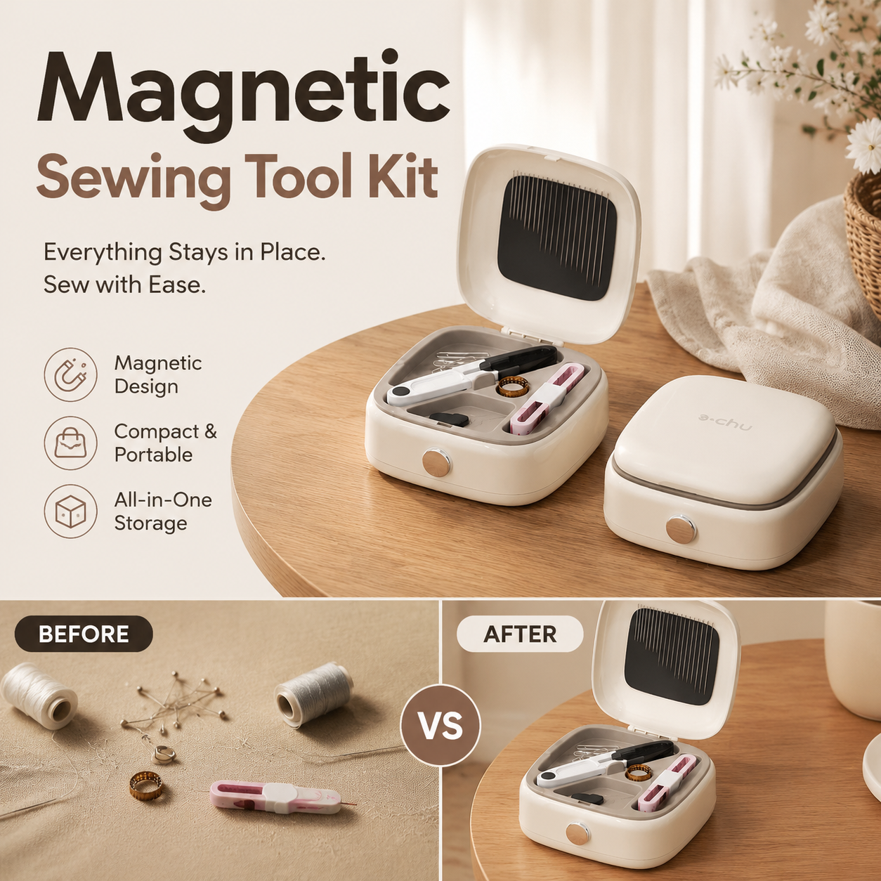 Magnetic Sewing Tool Kit