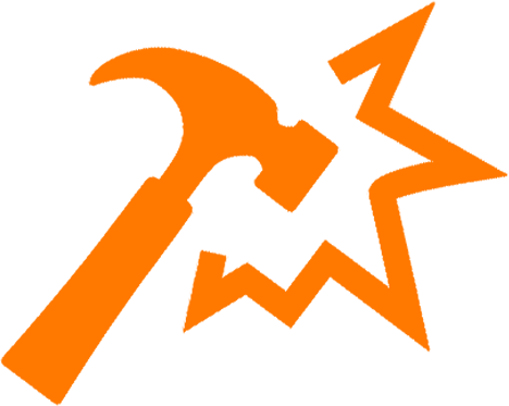 Impact and drop resistant icon