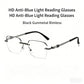 ⏳LAST DAY SALE ONLY￡9.99!!🔥Frameless Blue Light Blocking Glasses – Ultra-Light Titanium Build, Anti-Glare Lens 👓