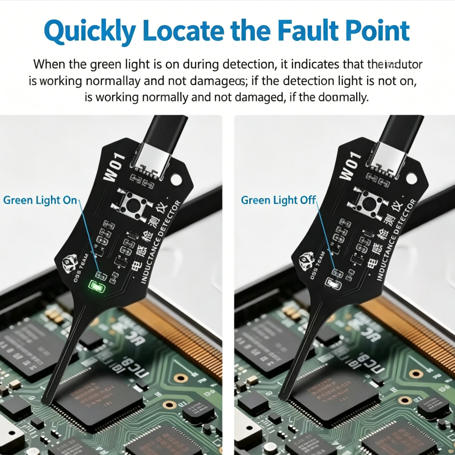 🔥In-Circuit Electromagnetic Inductance Tester