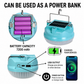 GENUINE (Real 7200mAh battery) 400W UFO LED emergency light