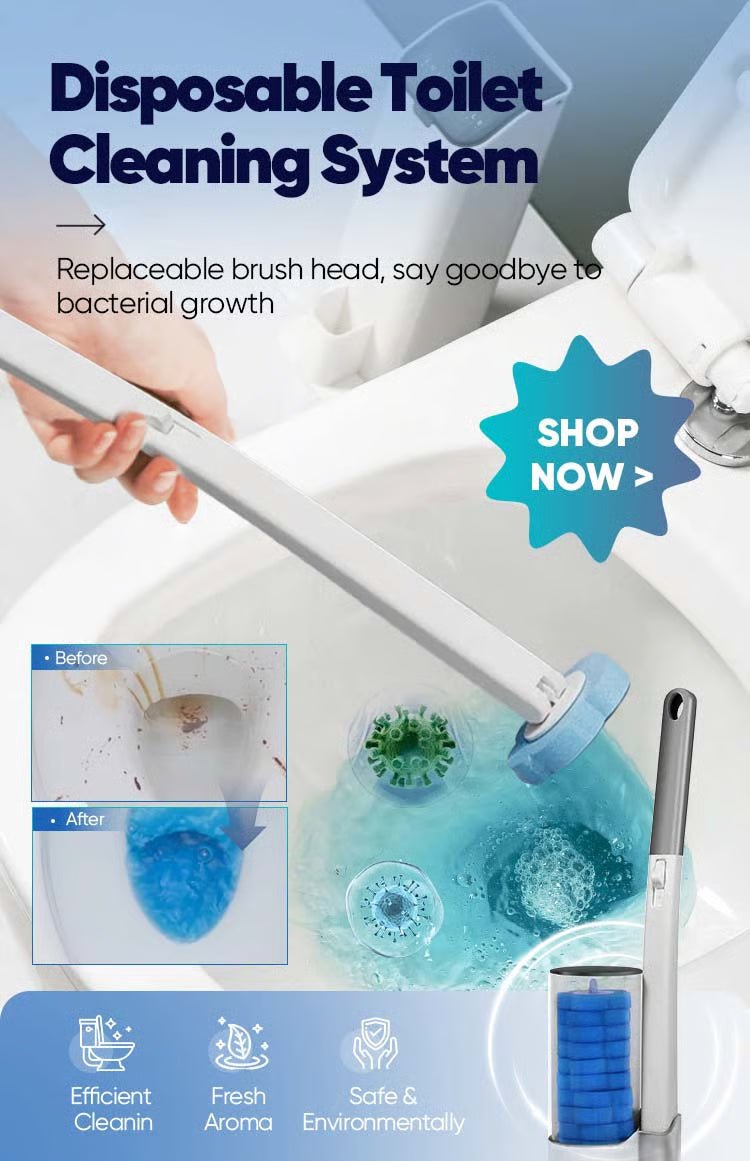 🥳HOT SALE🥳💞50K+ SOLD! Toilet Cleaner – From £16.99! Pre-filled heads, contactless & flexible. Hygienic clean – grab yours! ✅