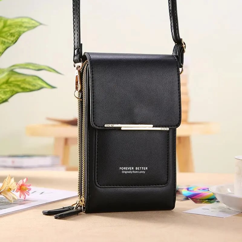 🏆Last Day Promotion：ONLY ￡13.99!!👜📱 Simple and elegant women's touchscreen crossbody phone wallet