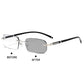 🔥Ultra-lightweight rimless reading glasses with diamond-cut lenses.