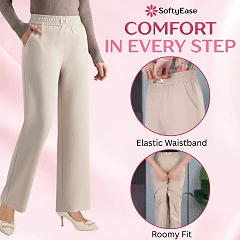 👖Three Lengths Available🌷LAST DAY SALE 60% OFF!!💥Perfect Drape High Rise Pull-On Stretch Pants