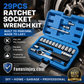 🥳HOT SALE🥳💞50K+ SOLD! Ratchet Wrench Kit – From £39.99! 29PCS, chrome-vanadium & storage case. Repair anything – grab yours! ✅