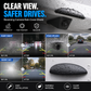 🥳HOT SALE🥳💞50K+ SOLD! Camera Rain Shield – From £3.99(2pk)! Blocks rain, clear view & easy install. Safe reversing – grab yours! ✅