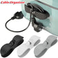 ⚡LAST DAY 45% OFF – Adhesive Cable Management Clips · 35K+ SOLD! · Strong Stick-On, ABS Plastic, Cable-Safe Curve, Universal Fit for Kitchen Appliances, Space-Saving 🔌🧹