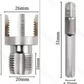 🔧DAMAGED PIPE THREADS? FIX IT FAST!🔧 Threading Tool – Clean & Rethread, Heat-Treated Steel, Durable – For DIY & Pros! 🚰