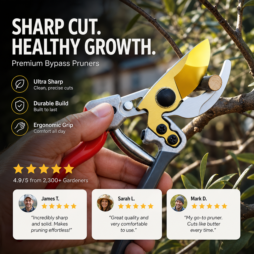 🔥Prune Cleanly Instantly! SK5 Heavy-Duty Garden Pruning Shears