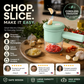 🥳HOT SALE🥳💞50K+ SOLD! Chopper & Slicer – From £19.99! Rechargeable, 2-in-1 & powerful. Prep fast – grab yours! ✅