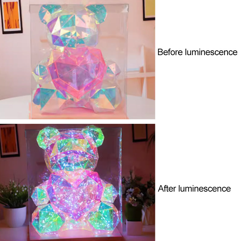 💕Anniversary Special - 50% OFF🎁 Colorful Glowing Bear