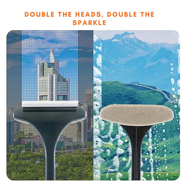 ✨Hot Sale 50% Off🔥Window Cleaning Tool with Dual-Head
