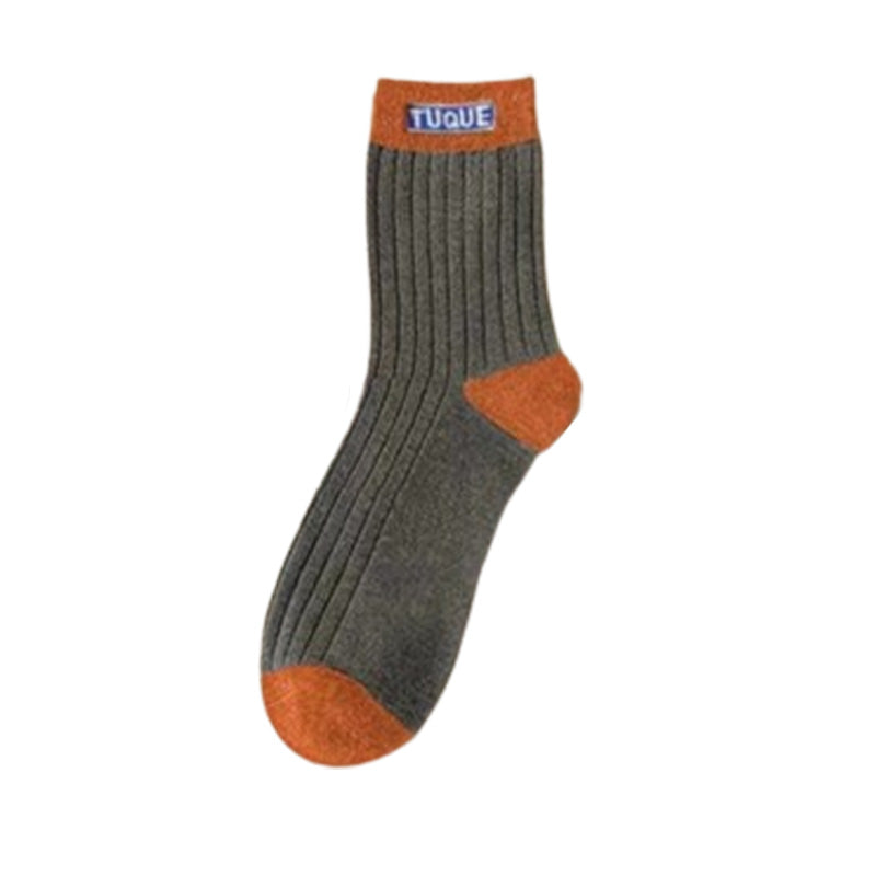 💥Big Sale 50% OFF💥 Colorblock Thermal Mid-Calf Socks