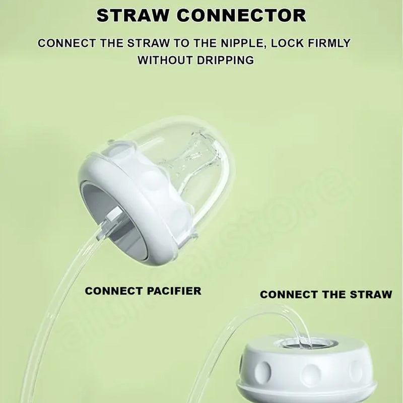 🔥New Hot Selling❤️‍🔥 Professional Safe Silicone Bottle with Extended Straw