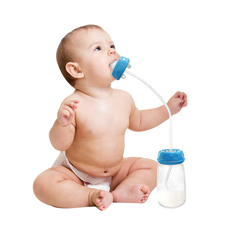 🔥New Hot Selling❤️‍🔥 Professional Safe Silicone Bottle with Extended Straw