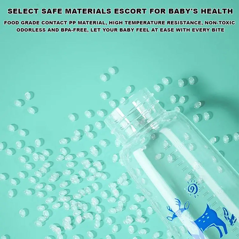 🔥New Hot Selling❤️‍🔥 Professional Safe Silicone Bottle with Extended Straw