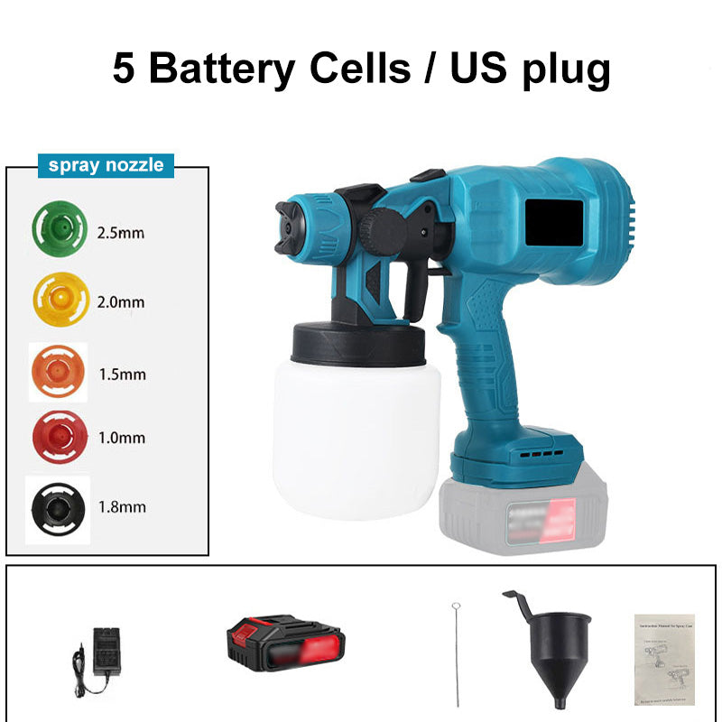 🔥🔥 50% off + free shipping! 💥 🎨 Cordless electric paint sprayer – Fast, clean, and efficient