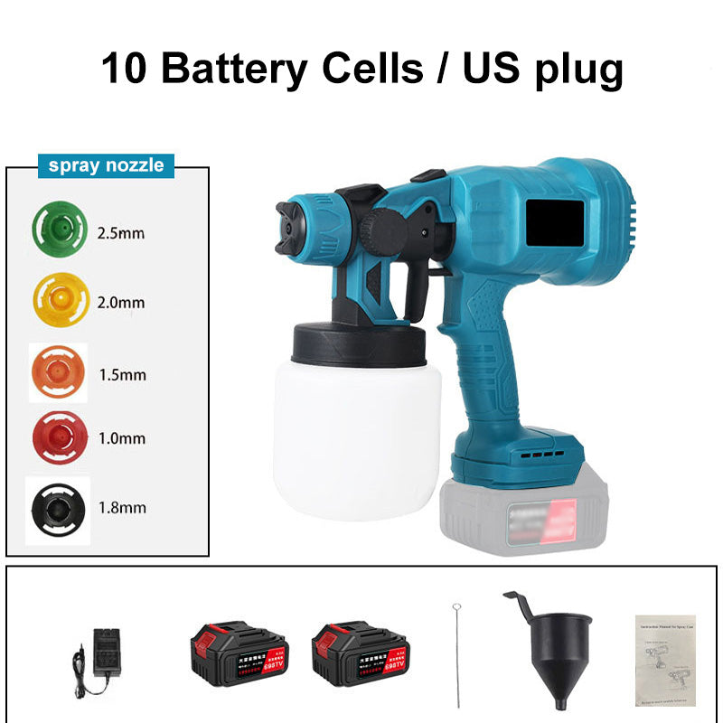 🔥🔥 50% off + free shipping! 💥 🎨 Cordless electric paint sprayer – Fast, clean, and efficient