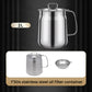 ⏳Limited-time 50% off⏰Large Capacity 304 Stainless Steel Multi-Purpose Oil Filter Container🍟