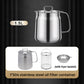 ⏳Limited-time 50% off⏰Large Capacity 304 Stainless Steel Multi-Purpose Oil Filter Container🍟