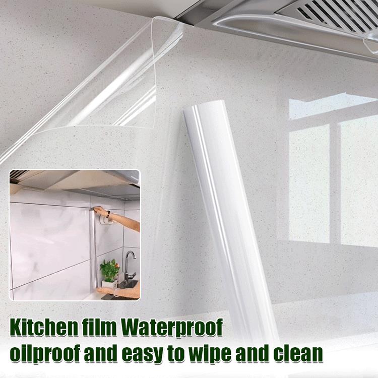 🤩🤩2025 NEW SALE🤩🤩Transparent waterproof and anti-oil static adsorption wall stickers for home use