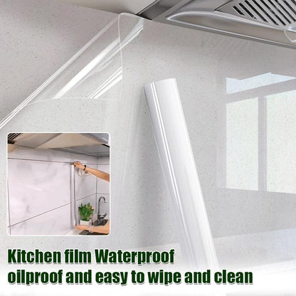 🤩🤩2025 NEW SALE🤩🤩Transparent waterproof and anti-oil static adsorption wall stickers for home use