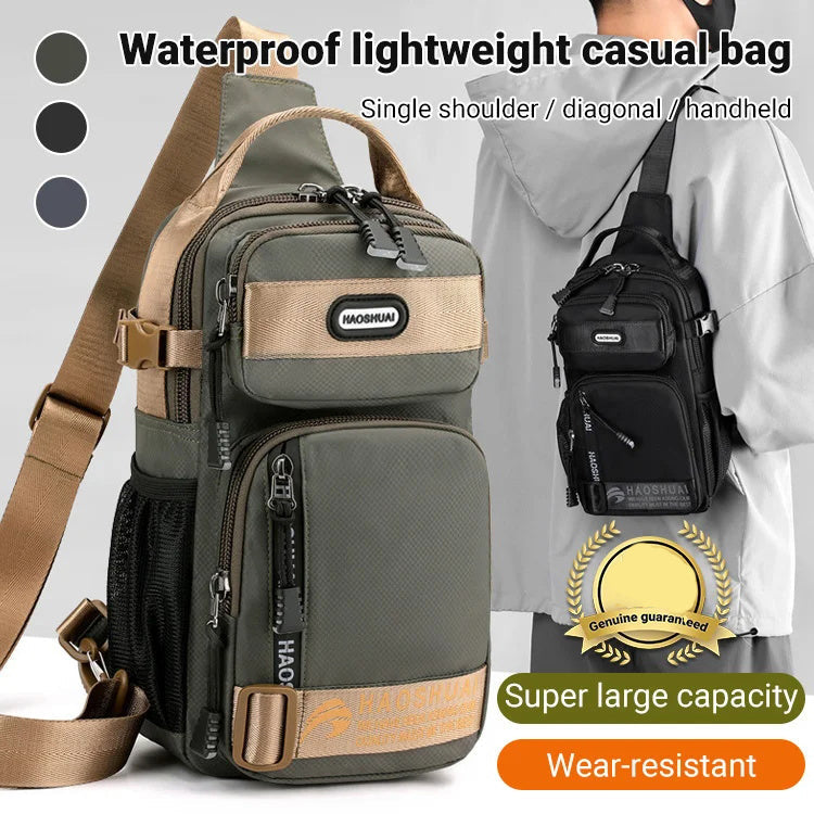 🥳2026 HOT SALE🥳💞50K+ SOLD!🎒✨ 50% OFF! Adjustable Oxford Cloth Chest Bag – Lightweight, durable & versatile. Perfect for hands‑free daily carry. Stylish & practical! 🌟👜