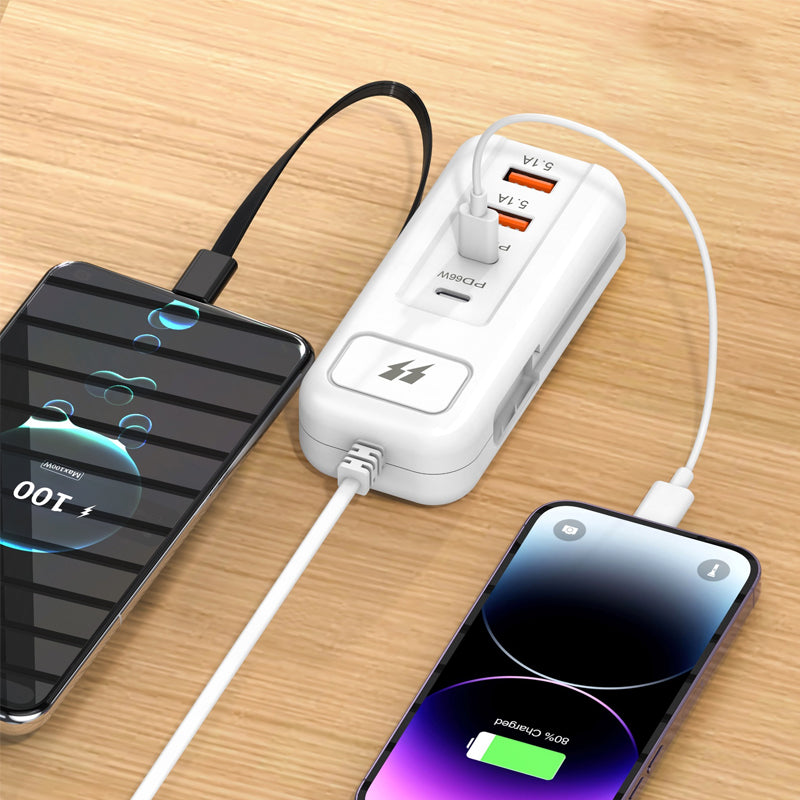 ⚡ USB Power Strip%&Surge Protector Power Strip | Christmas SALE 50% OFF | 4-Port Smart Hub with 30-Min Boost & Surge Protection | Declutter Your Desk & Travel Setup 🎄✨