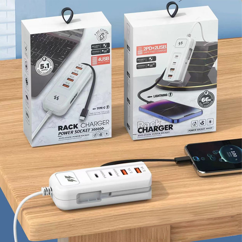 ⚡ USB Power Strip%&Surge Protector Power Strip | Christmas SALE 50% OFF | 4-Port Smart Hub with 30-Min Boost & Surge Protection | Declutter Your Desk & Travel Setup 🎄✨