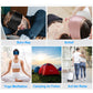 Cooling, soft sleep mask made of artificial silk
