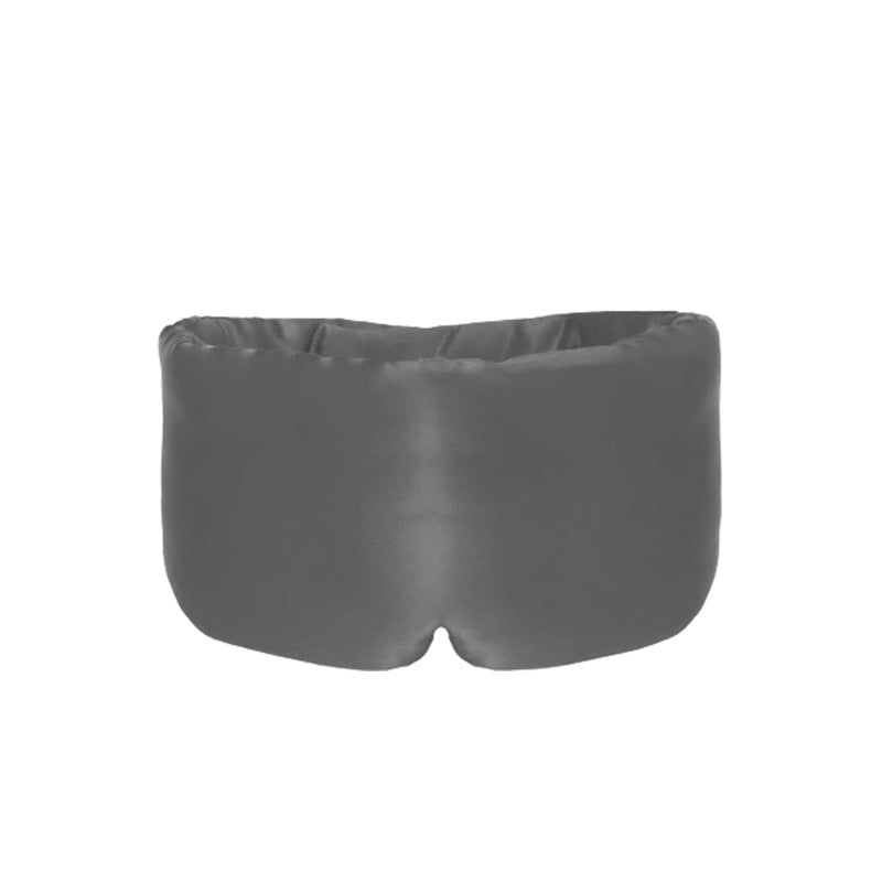 Cooling, soft sleep mask made of artificial silk