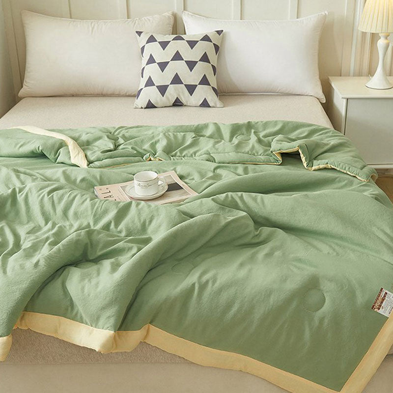🔥Summer Specials 50% OFF🔥Cozy Washed Air Conditioner Quilt