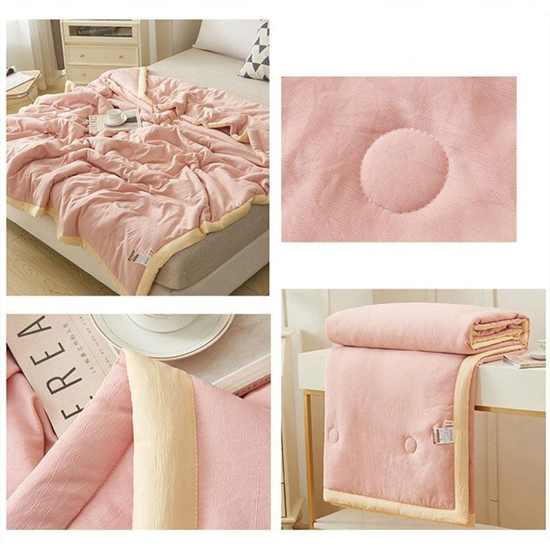 🔥Summer Specials 50% OFF🔥Cozy Washed Air Conditioner Quilt
