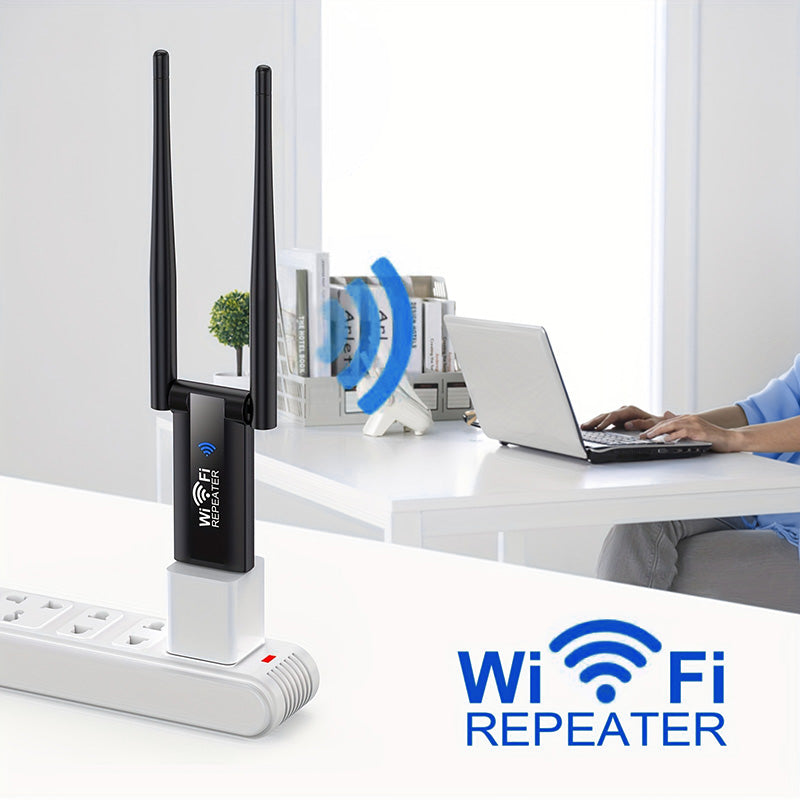 🔥HOT SALE 50% OFF🔥 USB WiFi Signal Booster – Extends 2.4GHz Network, Up to 300Mbps – Compact, USB Powered – Plug & Play for Home, Office & Travel! 📶✨