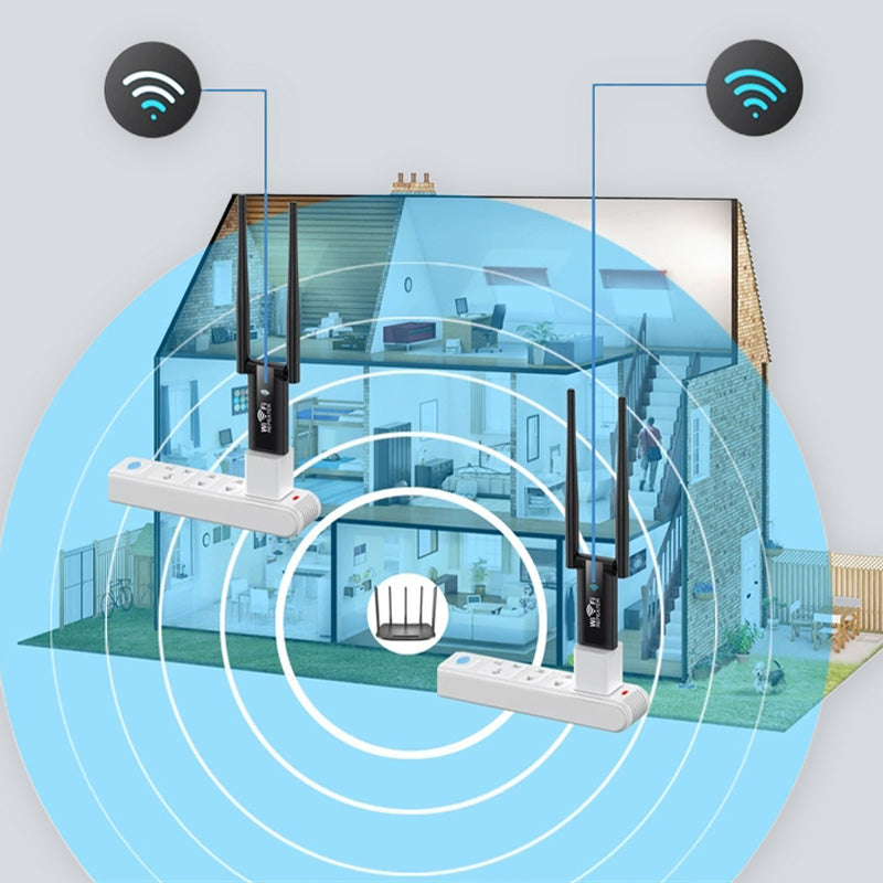 🔥HOT SALE 50% OFF🔥 USB WiFi Signal Booster – Extends 2.4GHz Network, Up to 300Mbps – Compact, USB Powered – Plug & Play for Home, Office & Travel! 📶✨