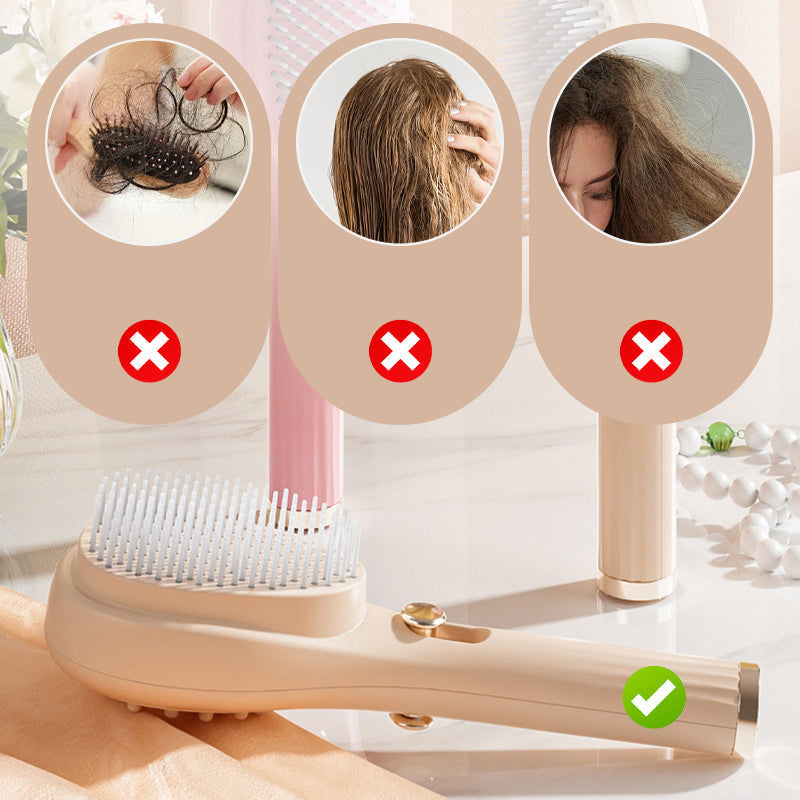 🔥Hot Sale Best Gift🔥Scalp  Massage Comb with Retractable Bristle