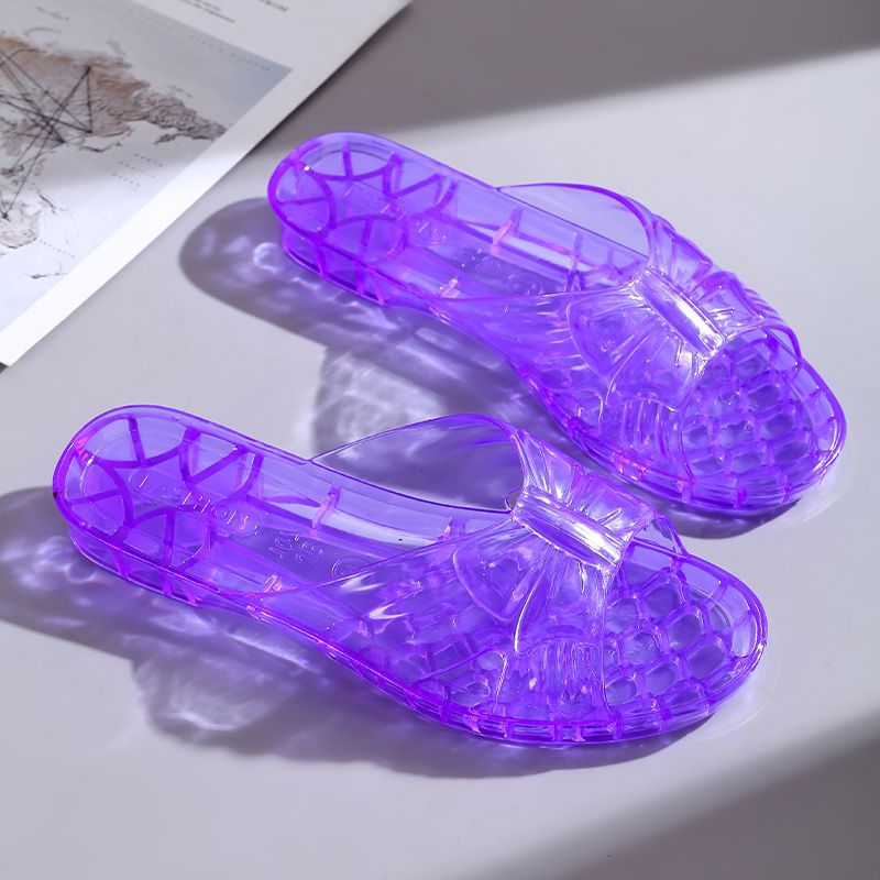 🔥2025 New Arrival🔥 Women’s Non-slip Anti-odor Crystal Jelly Slippers